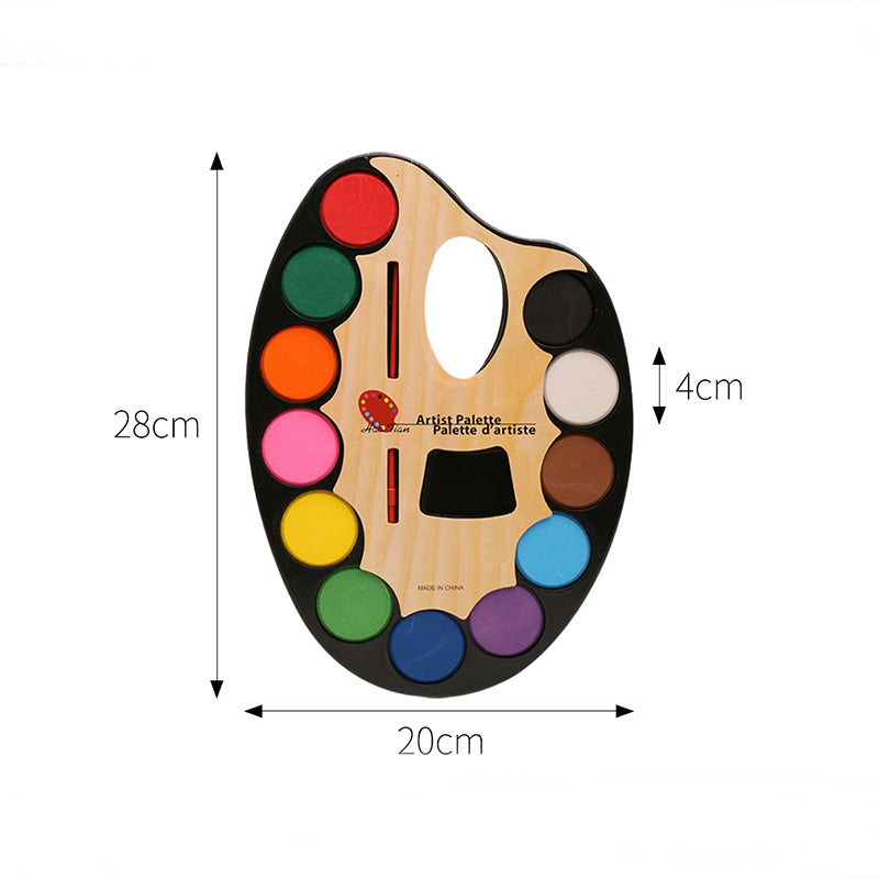 Wooden Children’s Color Palette