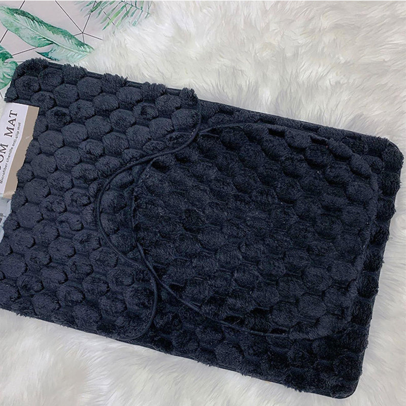 3-Piece Non-Slip Bathroom Mat Set