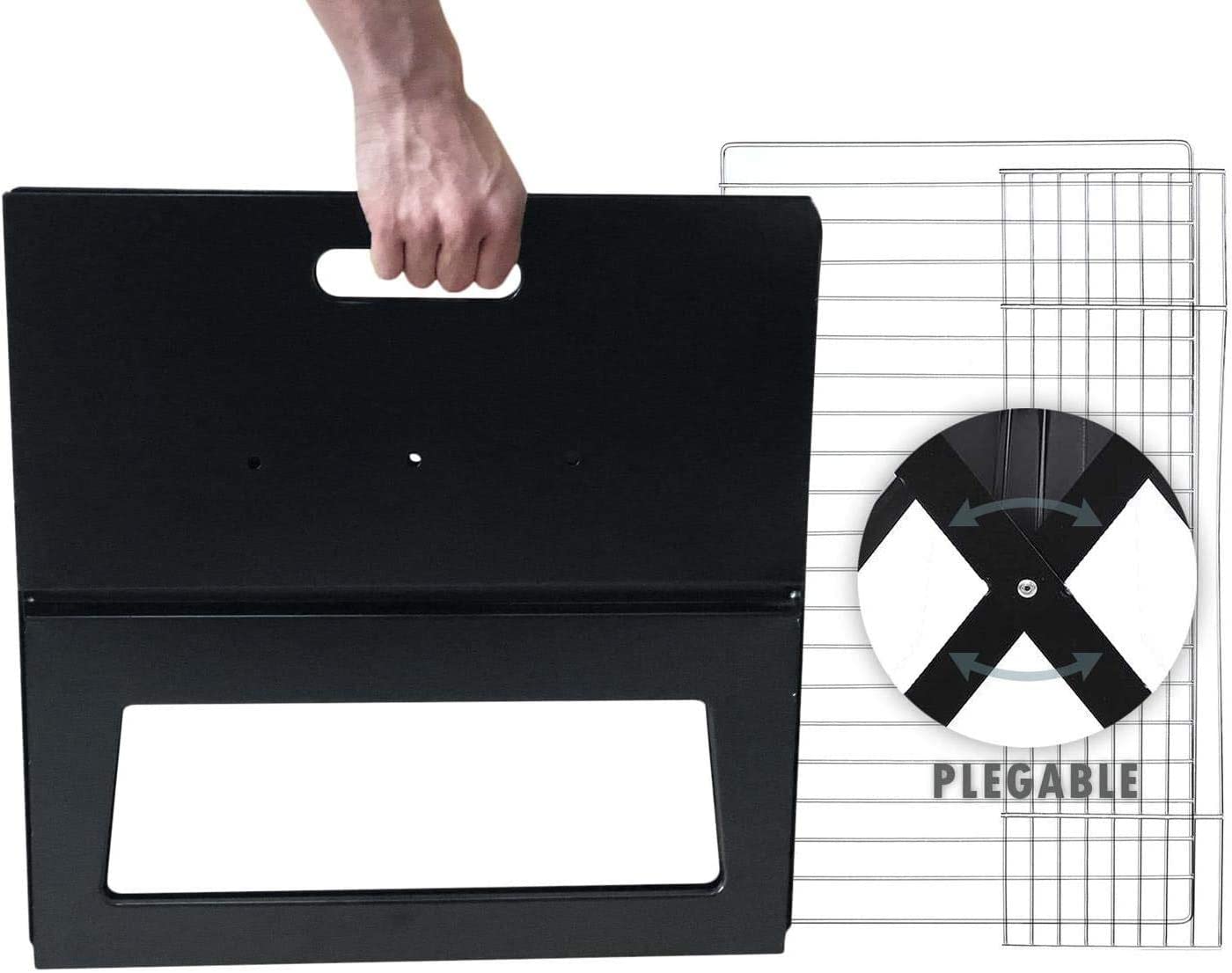 Portable Foldable X-Grill BBQ