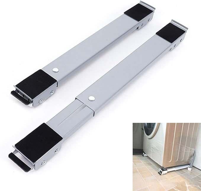 Adjustable Movable Washing Machine Stand