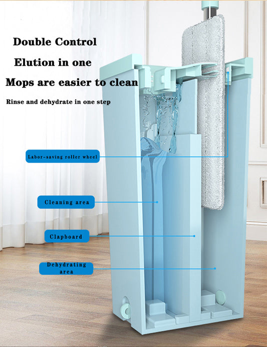 Detachable Pole Mop & Bucket