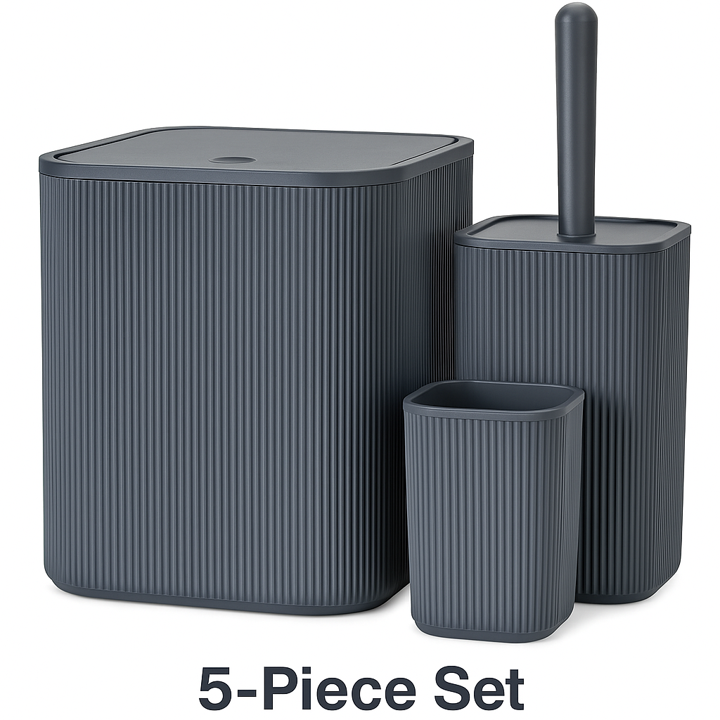5-Piece Bathroom Accessory Set