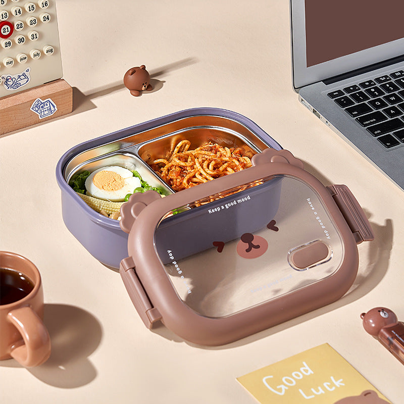 Bear Kids Bento Lunch Box