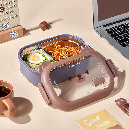 Bear Kids Bento Lunch Box