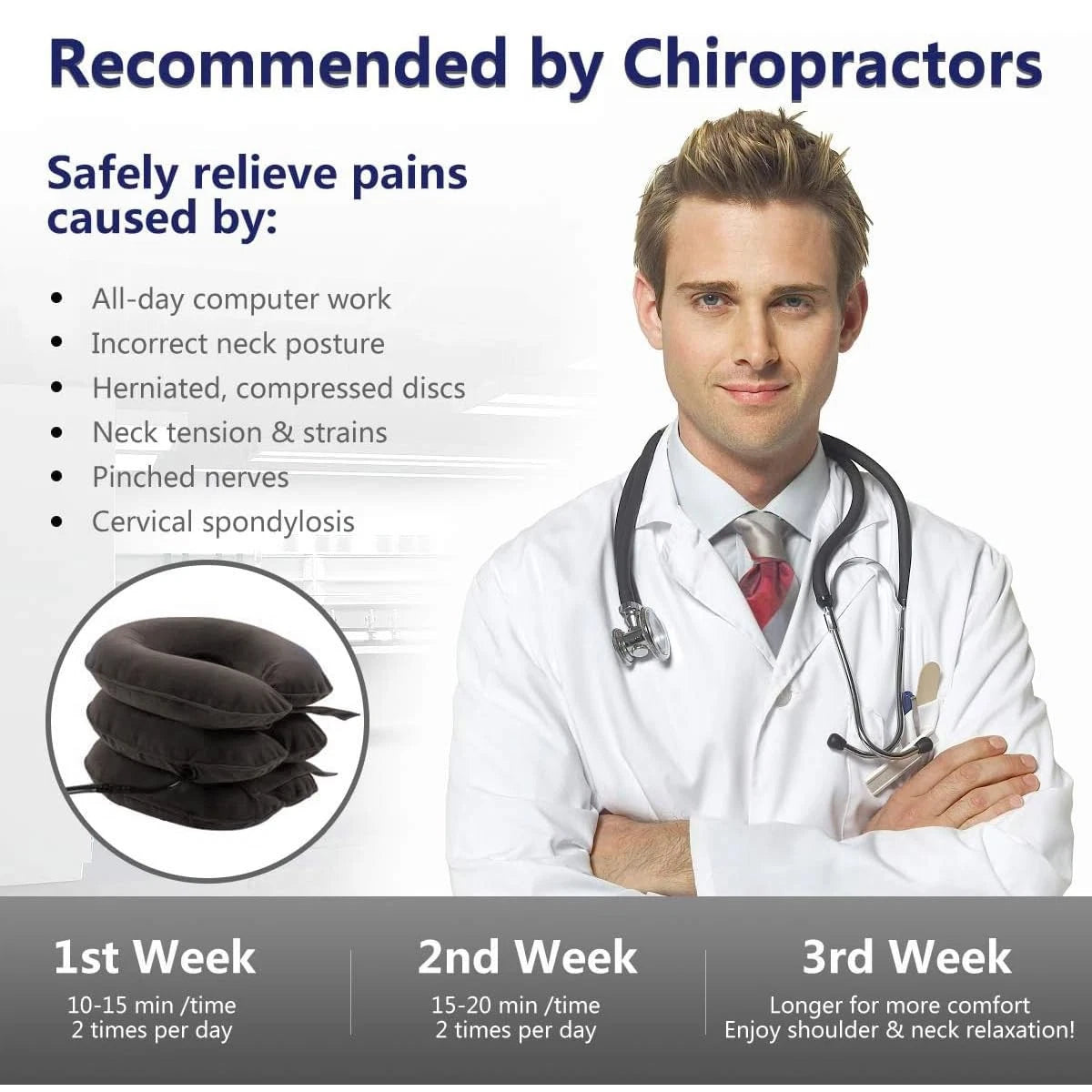 Cervical Spine Neck Traction Device