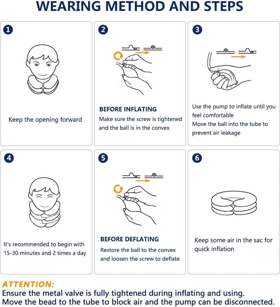 Cervical Spine Neck Traction Device