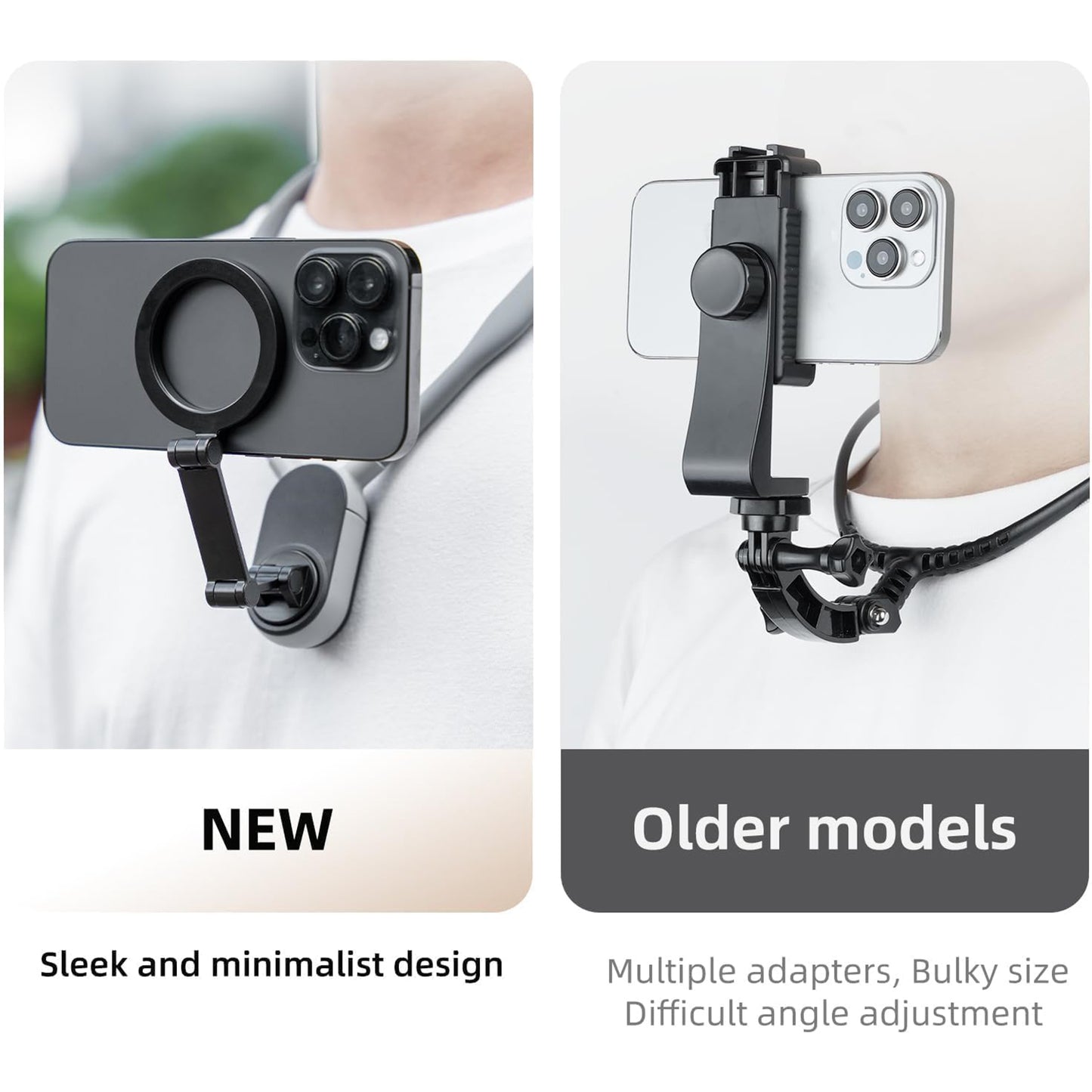 Film Hands-Free Anywhere — POV Neck Phone Holder