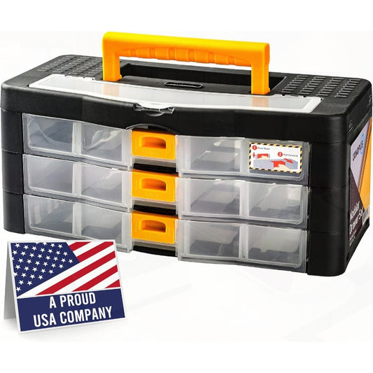 3-Drawer Tool Storage Box