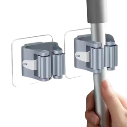 Wall-Mounted Mop & Broom Holder